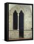 Mullioned Window in Hall of Lilies, Architects Benedetto Da Maiano-null-Framed Stretched Canvas