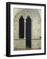 Mullioned Window in Hall of Lilies, Architects Benedetto Da Maiano-null-Framed Giclee Print