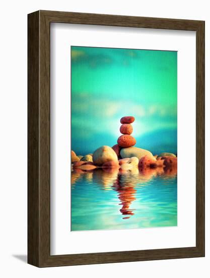 Mulranny Ephemeral Art-Philippe Sainte-Laudy-Framed Photographic Print