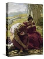 Mulready: Sonnet, 1839-William Mulready-Stretched Canvas