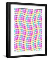 Multi Check, 2011-Louisa Hereford-Framed Giclee Print