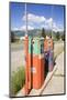 Multi-Colored Antique Gas Tanks, Idaho-Joseph Sohm-Mounted Photographic Print