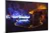 Multi Colored Lights in the Reed Flute Cave-Terry Eggers-Mounted Photographic Print