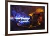 Multi Colored Lights in the Reed Flute Cave-Terry Eggers-Framed Photographic Print