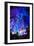 Multi Colored Lights in the Reed Flute Cave-Terry Eggers-Framed Photographic Print