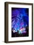 Multi Colored Lights in the Reed Flute Cave-Terry Eggers-Framed Photographic Print