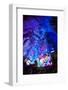 Multi Colored Lights in the Reed Flute Cave-Terry Eggers-Framed Photographic Print