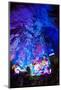 Multi Colored Lights in the Reed Flute Cave-Terry Eggers-Mounted Photographic Print