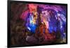 Multi Colored Lights in the Reed Flute Cave-Terry Eggers-Framed Photographic Print