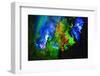 Multi Colored Lights in the Reed Flute Cave-Terry Eggers-Framed Photographic Print