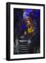 Multi Colored Lights in the Reed Flute Cave-Terry Eggers-Framed Photographic Print