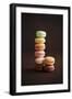 Multi-Colored Macaroons; Stacked-Colin Cooke-Framed Photographic Print