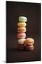 Multi-Colored Macaroons; Stacked-Colin Cooke-Mounted Photographic Print