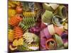 Multi Colored Pasta, Torri Del Benaco, Verona Province, Italy-Walter Bibikow-Mounted Photographic Print