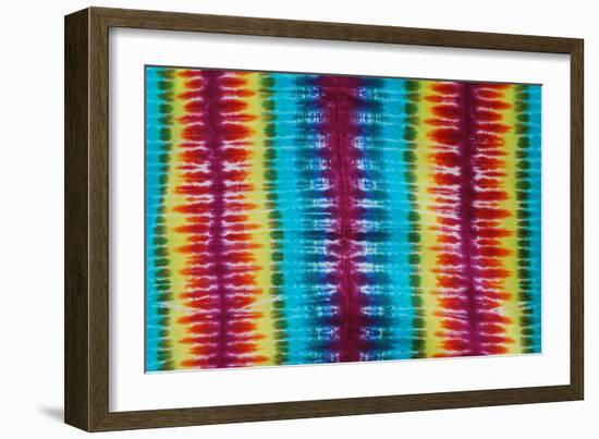 Multi Colored Tie Dye Design-dgphotography-Framed Photographic Print