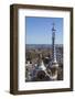 Multi Coloured and Patterned Glazed Ceramic Work Decorates a Roof in Parc Guell-James Emmerson-Framed Photographic Print