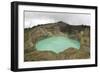 Multi-Coloured Crater Lakes at Summit of Kelimutu Volcano-Tony Waltham-Framed Photographic Print