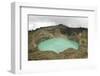 Multi-Coloured Crater Lakes at Summit of Kelimutu Volcano-Tony Waltham-Framed Photographic Print