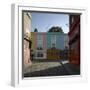 Multi Coloured Houses, Portobello Road, London-Richard Bryant-Framed Photographic Print