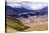 Multi Coloured Mountains, Humahuaca, Province of Jujuy, Argentina-Peter Groenendijk-Stretched Canvas