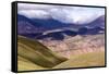 Multi Coloured Mountains, Humahuaca, Province of Jujuy, Argentina-Peter Groenendijk-Framed Stretched Canvas