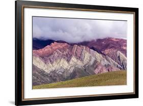 Multi Coloured Mountains, Humahuaca, Province of Jujuy, Argentina-Peter Groenendijk-Framed Photographic Print