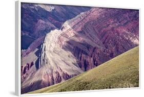 Multi Coloured Mountains, Humahuaca, Province of Jujuy, Argentina-Peter Groenendijk-Framed Photographic Print