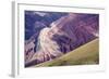 Multi Coloured Mountains, Humahuaca, Province of Jujuy, Argentina-Peter Groenendijk-Framed Photographic Print