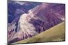 Multi Coloured Mountains, Humahuaca, Province of Jujuy, Argentina-Peter Groenendijk-Mounted Photographic Print