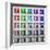 Multi-coloured Windows  2020  (photograph-Ant Smith-Framed Photographic Print