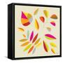 Multi Leaves - 4 Seasons-Dominique Vari-Framed Stretched Canvas