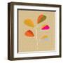 Multi Leaves - Solo-Dominique Vari-Framed Art Print