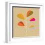 Multi Leaves - Solo-Dominique Vari-Framed Art Print