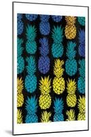 Multi Pineapples-OnRei-Mounted Art Print