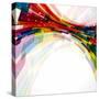 Multicolor Abstract Bright Background. Elements For Design-OlgaYakovenko-Stretched Canvas