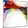 Multicolor Abstract Bright Background. Elements For Design-OlgaYakovenko-Mounted Art Print
