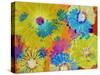 Multicolor Blossom Design, Photographic Layer Work-Alaya Gadeh-Stretched Canvas