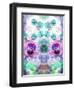 Multicolor Blossoms in Water-Alaya Gadeh-Framed Photographic Print