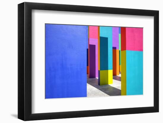 Multicolor Modern Architecture-robypangy-Framed Photographic Print