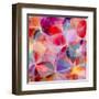 Multicolored Background Watercolor Painting-epic44-Framed Art Print