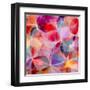 Multicolored Background Watercolor Painting-epic44-Framed Art Print