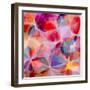 Multicolored Background Watercolor Painting-epic44-Framed Art Print