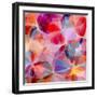 Multicolored Background Watercolor Painting-epic44-Framed Art Print