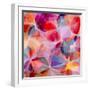 Multicolored Background Watercolor Painting-epic44-Framed Art Print