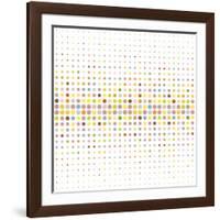 Multicolored Dot Background-katritch-Framed Art Print