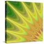Multicolored Fractal Digital Art Design-David Zydd-Stretched Canvas