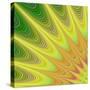 Multicolored Fractal Digital Art Design-David Zydd-Stretched Canvas