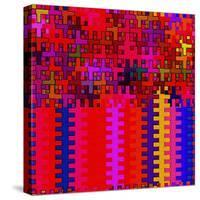 Multicolored  Interlock-Ruth Palmer-Stretched Canvas