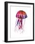 Multicolored Jellyfish-Edward Selkirk-Framed Art Print