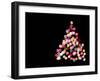 Multicolored Lights on Christmas Tree-null-Framed Giclee Print